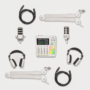 Podcaster Bundle - White Collection